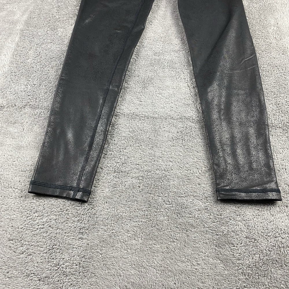 OFFLINE Aerie Legging Mid Rise Womens‎ Small Black Faux Leather - Picture 3 of 12